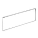 RAMA NATYNKOWA DLA  PANELI MACLEAN, LED SUFITOWYCH ENERGY, O WYMIARACH 1195 x 295 MM, WYSOKOŚĆ 5CM, ALUMINIOWA BIAŁA, MCE542