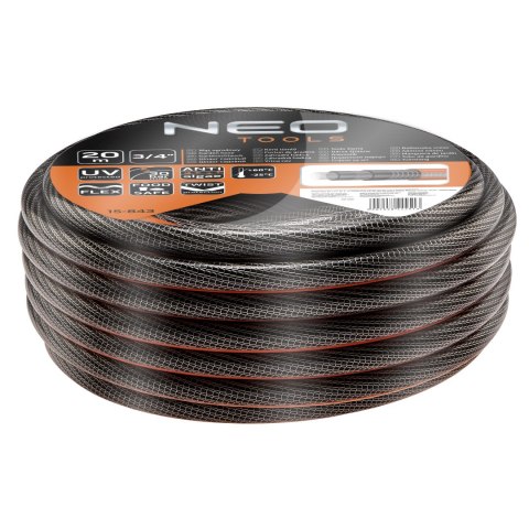 WĄŻ OGRODOWY 3/4"x20M, 6-WARSTWOWY NEO PROFESSIONAL WĄŻ OGRODOWY 3/4"x20M, 6-WARSTWOWY NEO PROFESSIONAL