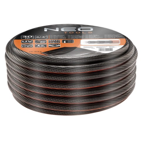 WĄŻ OGRODOWY 3/4"x30M, 6-WARSTWOWY NEO PROFESSIONAL WĄŻ OGRODOWY 3/4"x30M, 6-WARSTWOWY NEO PROFESSIONAL