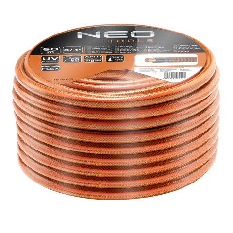 WĄŻ OGRODOWY 3/4"x50 M, 4-WARSTWOWY NEO ECONOMIC WĄŻ OGRODOWY 3/4"x50 M, 4-WARSTWOWY NEO ECONOMIC