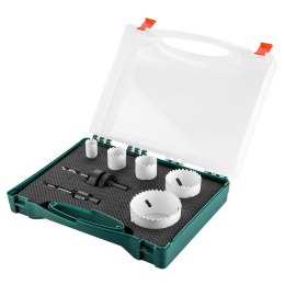 OTWORNICE BI-METALOWE 19-68 MM, ZESTAW 7 SZT.