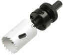 OTWORNICE BI-METALOWE 19-68 MM, ZESTAW 7 SZT.