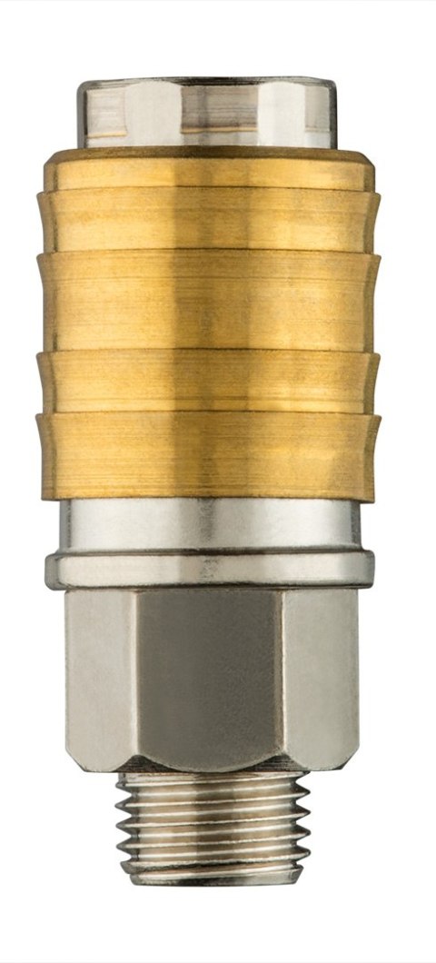 SZYBKOZŁĄCZKA DO KOM PRESORA Z GWINTEM ZEWNĘTRZNYM 1/4" SZYBKOZŁĄCZKA DO KOM PRESORA Z GWINTEM ZEWNĘTRZNYM 1/4"
