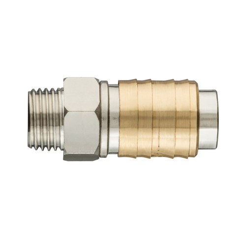SZYBKOZŁĄCZKA DO KOM PRESORA Z GWINTEM ZEWNĘTRZNYM 3/8" SZYBKOZŁĄCZKA DO KOM PRESORA Z GWINTEM ZEWNĘTRZNYM 3/8"