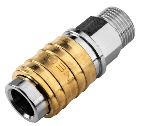 SZYBKOZŁĄCZKA DO KOM PRESORA Z GWINTEM ZEWNĘTRZNYM 3/8" SZYBKOZŁĄCZKA DO KOM PRESORA Z GWINTEM ZEWNĘTRZNYM 3/8"
