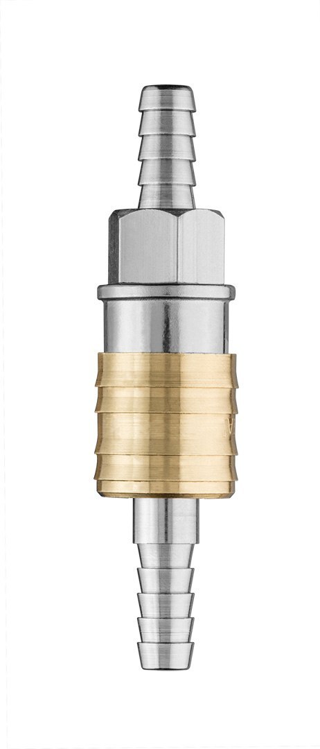 SZYBKOZŁĄCZKA DO KOM PRESORA Z KOŃCÓWKĄ NA WĄŻ 8 MM SZYBKOZŁĄCZKA DO KOM PRESORA Z KOŃCÓWKĄ NA WĄŻ 8 MM