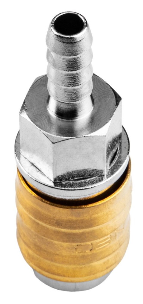 SZYBKOZŁĄCZKA DO KOM PRESORA Z KOŃCÓWKĄ NA WĄŻ 8 MM SZYBKOZŁĄCZKA DO KOM PRESORA Z KOŃCÓWKĄ NA WĄŻ 8 MM