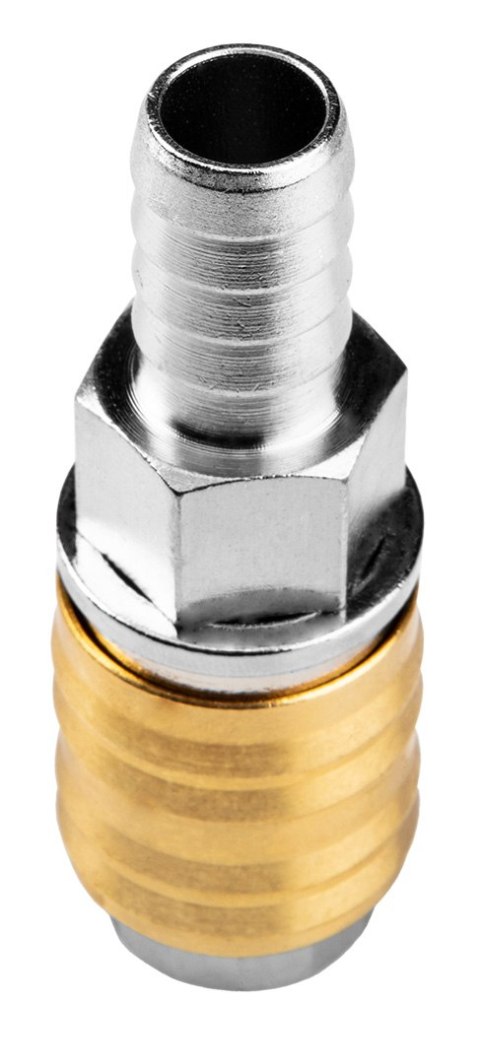 SZYBKOZŁĄCZKA DO KOM PRESORA Z WYJŚCIEM NA WĄŻ 12 MM SZYBKOZŁĄCZKA DO KOM PRESORA Z WYJŚCIEM NA WĄŻ 12 MM
