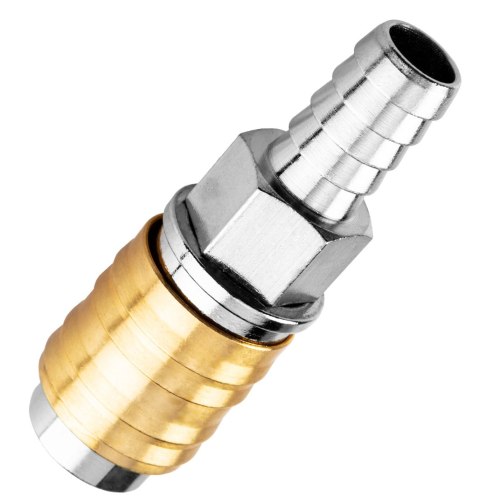 SZYBKOZŁĄCZKA DO KOM PRESORA Z WYJŚCIEM NA WĄŻ 12 MM SZYBKOZŁĄCZKA DO KOM PRESORA Z WYJŚCIEM NA WĄŻ 12 MM