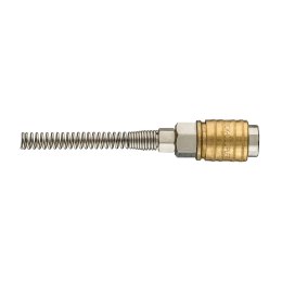 SZYBKOZŁĄCZKA DO KOM PRESORA Z WYJŚCIEM NA WĄŻ 4 x 6 MM