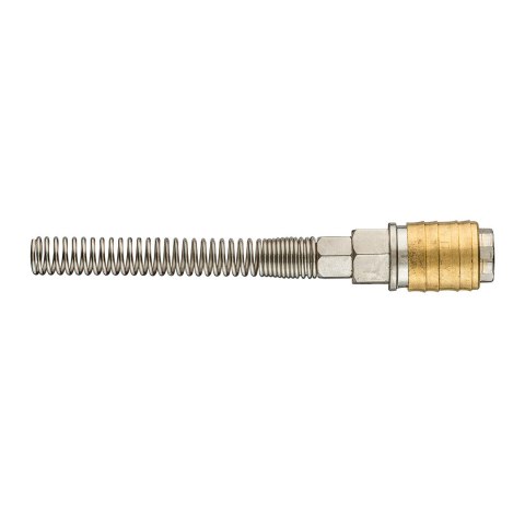 SZYBKOZŁĄCZKA DO KOM PRESORA Z WYJŚCIEM NA WĄŻ 6 x 8 MM SZYBKOZŁĄCZKA DO KOM PRESORA Z WYJŚCIEM NA WĄŻ 6 x 8 MM