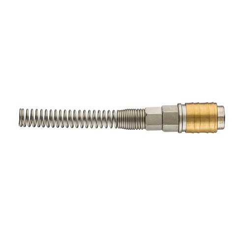 SZYBKOZŁĄCZKA DO KOM PRESORA Z WYJŚCIEM NA WĄŻ 8 x 10 MM SZYBKOZŁĄCZKA DO KOM PRESORA Z WYJŚCIEM NA WĄŻ 8 x 10 MM