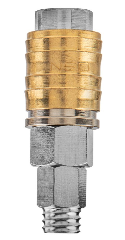 SZYBKOZŁĄCZKA DO KOM PRESORA Z WYJŚCIEM NA WĄŻ 8 x 10 MM SZYBKOZŁĄCZKA DO KOM PRESORA Z WYJŚCIEM NA WĄŻ 8 x 10 MM