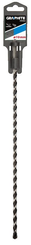 WIERTŁO DO BETONU 10 x 400 MM, KOŃCÓWKA MOTYLKOWA WIERTŁO DO BETONU 10 x 400 MM, KOŃCÓWKA MOTYLKOWA