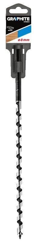WIERTŁO DO DREWNA S PIRALNE, 8 x 250 MM WIERTŁO DO DREWNA S PIRALNE, 8 x 250 MM