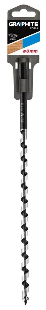 WIERTŁO DO DREWNA S PIRALNE, 8 x 250 MM WIERTŁO DO DREWNA S PIRALNE, 8 x 250 MM