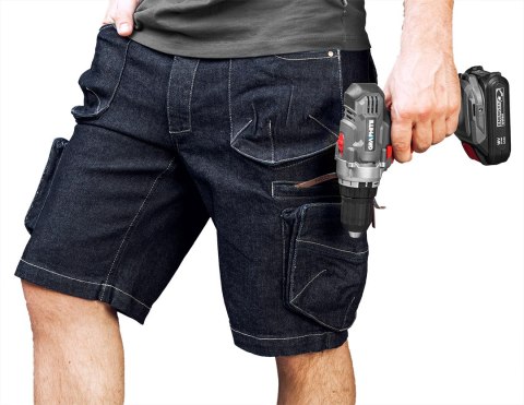 KRÓTKIE S PODENKI DENIM, ROZMIAR L KRÓTKIE S PODENKI DENIM, ROZMIAR L