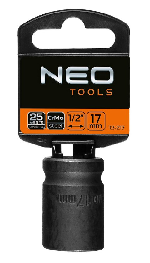NASADKA UDAROWA 1/2", 17 x 38MM, CR-MO NASADKA UDAROWA 1/2", 17 x 38MM, CR-MO