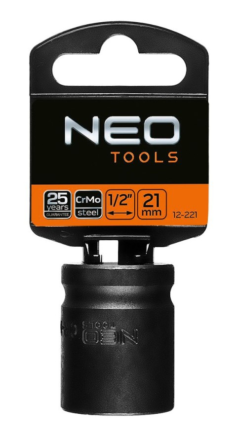 NASADKA UDAROWA 1/2", 21 x 38MM, CR-MO NASADKA UDAROWA 1/2", 21 x 38MM, CR-MO