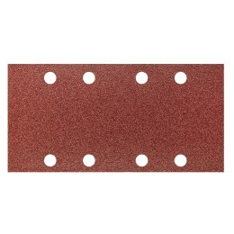 PA PIER ŚCIERNY NA RZE P 93 x 185 MM, K80, 5 SZT., Z OTWORAMI