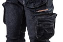 S PODNIE ROBOCZE 5-KIESZENIOWE DENIM, ROZMIAR XXXL