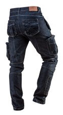 S PODNIE ROBOCZE 5-KIESZENIOWE DENIM, ROZMIAR XXXL