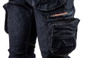 S PODNIE ROBOCZE 5-KIESZENIOWE DENIM, ROZMIAR XXXL