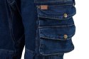 S PODNIE ROBOCZE DENIM, WZMOCNIENIA NA KOLANACH, ROZMIAR XXXL