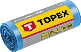 WORKI NA OD PADY 120 L, NIEBIESKIE, 40 MIC
