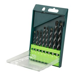 ZESTAW WIERTEŁ DO BETONU ZESTAW 8 SZT. - 4, 5, 5, 6, 6, 7, 8, 10 MM