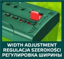 ZRASZACZ OSCYLACYJNY Z WIELOKIERUNKOWĄ REGULACJĄ ZASIĘGU,  POWIERZCHNIA ZRASZANIA DO 208 M2