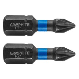 BITY UDAROWE PZ1 x 25 MM, 2 SZT.
