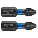 BITY UDAROWE PZ2 x 25 MM, 2 SZT.