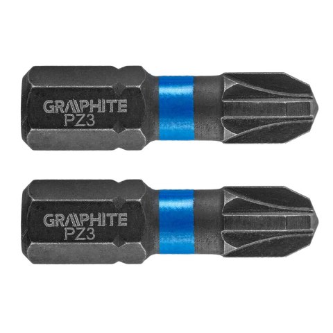 BITY UDAROWE PZ3 x 25 MM, 2 SZT. BITY UDAROWE PZ3 x 25 MM, 2 SZT.