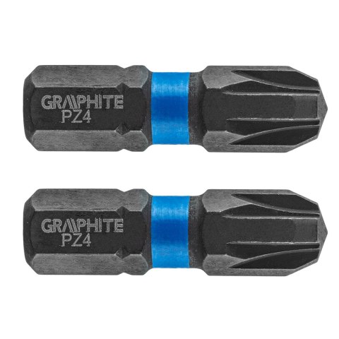 BITY UDAROWE PZ4 x 25 MM, 2 SZT. BITY UDAROWE PZ4 x 25 MM, 2 SZT.