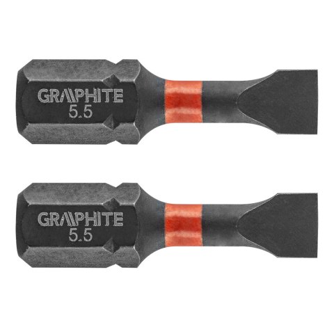 BITY UDAROWE SL5.5 x 25 MM, 2 SZT. BITY UDAROWE SL5.5 x 25 MM, 2 SZT.