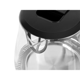 CZAJNIK ELEKTRYCZNY TEESA, SZKLANY, 2200 W, CZARNY, 1,7 L