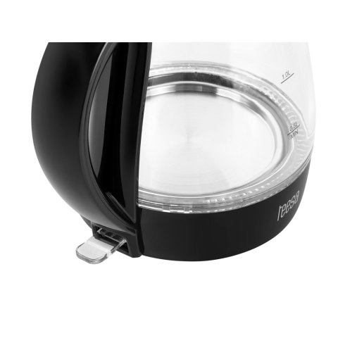CZAJNIK ELEKTRYCZNY TEESA, SZKLANY, 2200 W, CZARNY, 1,7 L CZAJNIK ELEKTRYCZNY TEESA, SZKLANY, 2200 W, CZARNY, 1,7 L