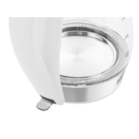 CZAJNIK ELEKTRYCZNY TEESA, SZKLANY + INOx, 2200 W, BIAŁY, 1,7 L CZAJNIK ELEKTRYCZNY TEESA, SZKLANY + INOx, 2200 W, BIAŁY, 1,7 L