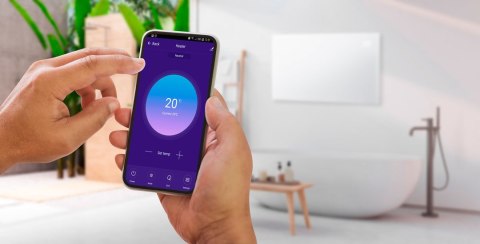 GRZEJNIK KONWEKTOROWY ELEKTRYCZNY 1500W, IP24, WIFI GRZEJNIK KONWEKTOROWY ELEKTRYCZNY 1500W, IP24, WIFI