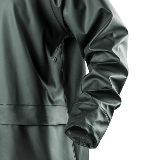 KURTKA PRZECIWDESZCZOWA PU/PVC, EN 343, ROZMIAR XL KURTKA PRZECIWDESZCZOWA PU/PVC, EN 343, ROZMIAR XL