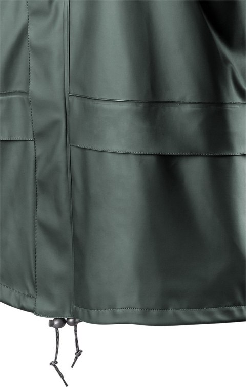 KURTKA PRZECIWDESZCZOWA PU/PVC, EN 343, ROZMIAR XL KURTKA PRZECIWDESZCZOWA PU/PVC, EN 343, ROZMIAR XL