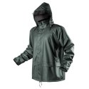 KURTKA  PRZECIWDESZCZOWA PU/PVC, EN 343, ROZMIAR XXXL