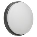 LAM PA LED MACLEAN, ŚCIENNO SUFITOWA, KOLOR SZARY, GR 1100LM, 15W, IP54, KOLOR ŚWIATŁA NATURALNY BIAŁY (4000K), MCE342