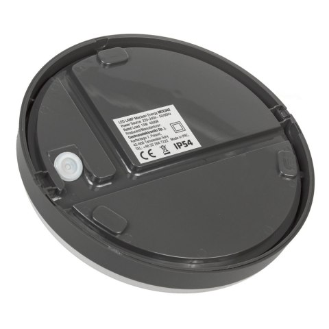 LAM PA LED MACLEAN, ŚCIENNO SUFITOWA, KOLOR SZARY, GR 1100LM, 15W, IP54, KOLOR ŚWIATŁA NATURALNY BIAŁY (4000K), MCE342 LAM PA LED MACLEAN, ŚCIENNO SUFITOWA, KOLOR SZARY, GR 1100LM, 15W, IP54, KOLOR ŚWIATŁA NATURALNY BIAŁY (4000K), MCE342