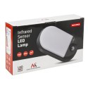 LAM PA LED Z CZUJNIKIEM RUCHU MACLEAN, CZUJNIK NA  PODCZERWIEŃ, KOLOR SZARY, 15W, IP54, BARWA NATURALNA BIAŁA (4000K), 1100LM, MCE