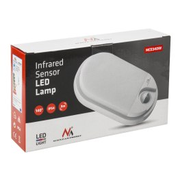 LAM PA LED Z CZUJNIKIEM RUCHU MACLEAN, NA  PODCZERWIEŃ, KOLOR BIAŁY, 15W, IP54, BARWA NATURALNA BIAŁA (4000K), 1100LM, MCE340 W