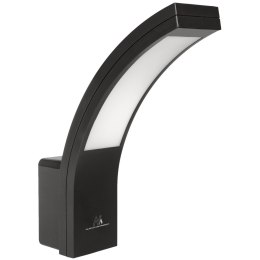 LAM PA ELEWACYJNA LED MACLEAN, 800LM, IP54, 10W, BARWA NATURALNA BIAŁA (4000K), KOLOR CZARNY, MCE343 B