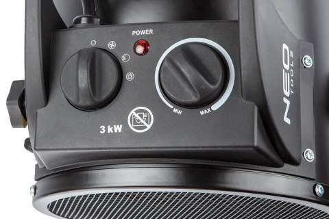 NAGRZEWNICA ELEKTRYCZNA CERAMICZNA PTC 3KW NAGRZEWNICA ELEKTRYCZNA CERAMICZNA PTC 3KW