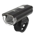 OŚWIETLENIE ROWEROWE LED MACLEAN,  PRZÓD+TYŁ, 2 TRYBY, WBUDOWANY AKUMULATOR, 1500MAH, TYŁ 2xAAA, CERTYFIKAT STVZO, MCE312